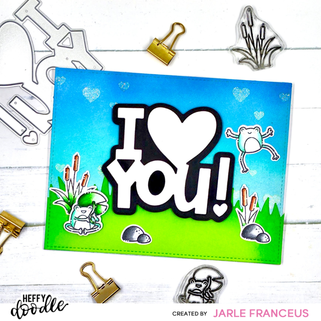‘Hoppy’ Valentine’s Day Card